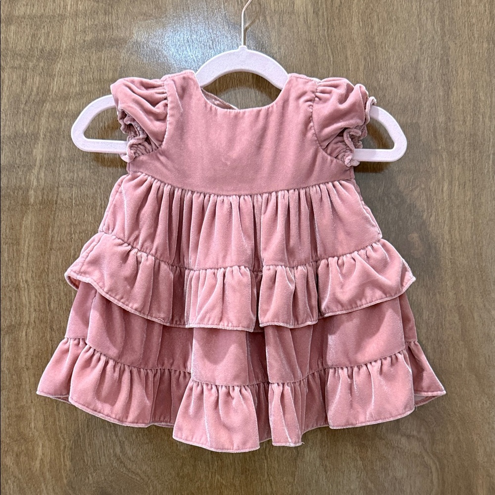 Janie and Jack Soft Pink Baby Outfit